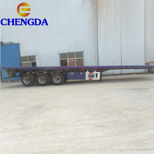 3 assi da 20 piedi da 40 piedi da 40 piedi a piante di camion semi -carico
